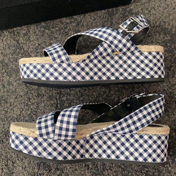 Rag & Bone Megan checkered Espadrilles sandals - Picture 6 of 9